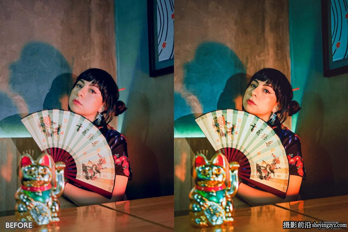 10种港风电影夜景人像Lr预设 Night Presets for Lightroom Presets