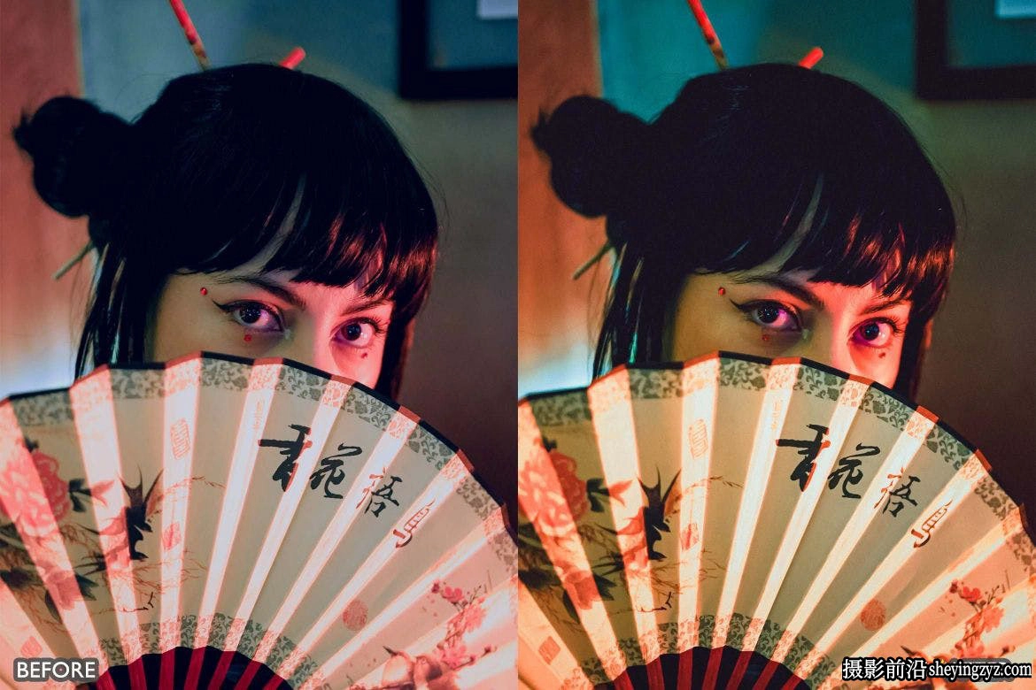 10种港风电影夜景人像Lr预设 Night Presets for Lightroom Presets