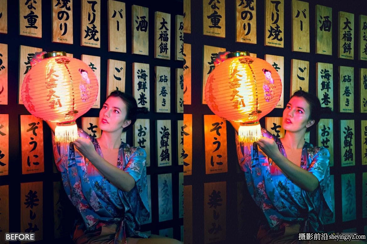 10种港风电影夜景人像Lr预设 Night Presets for Lightroom Presets