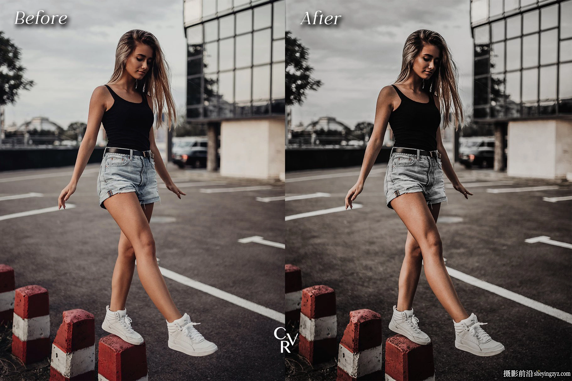 10种黑暗城市风光人像Lightroom预设 Urban Black Lightroom Presets