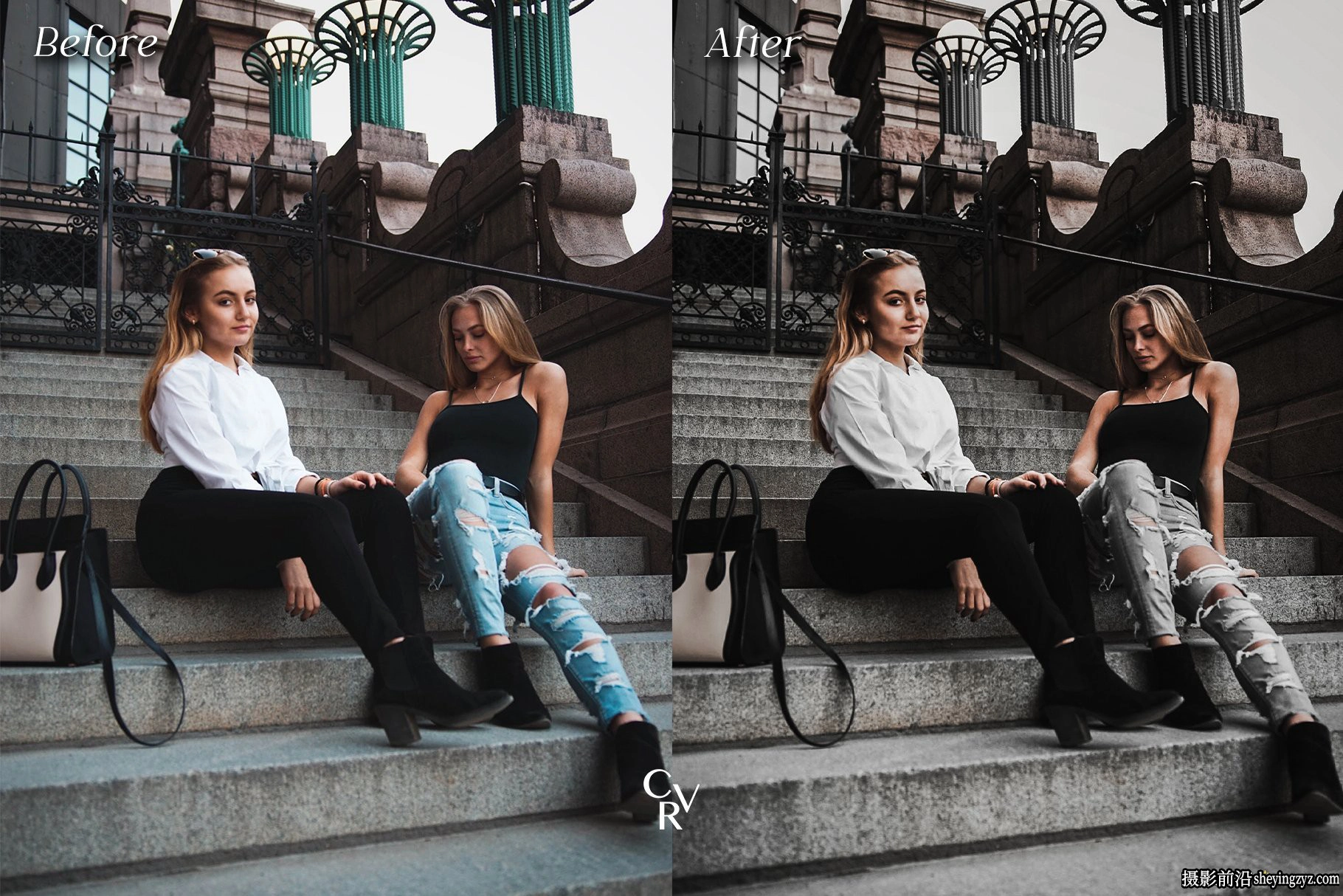 10种黑暗城市风光人像Lightroom预设 Urban Black Lightroom Presets