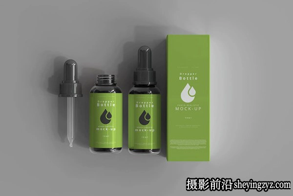滴管瓶包装样机