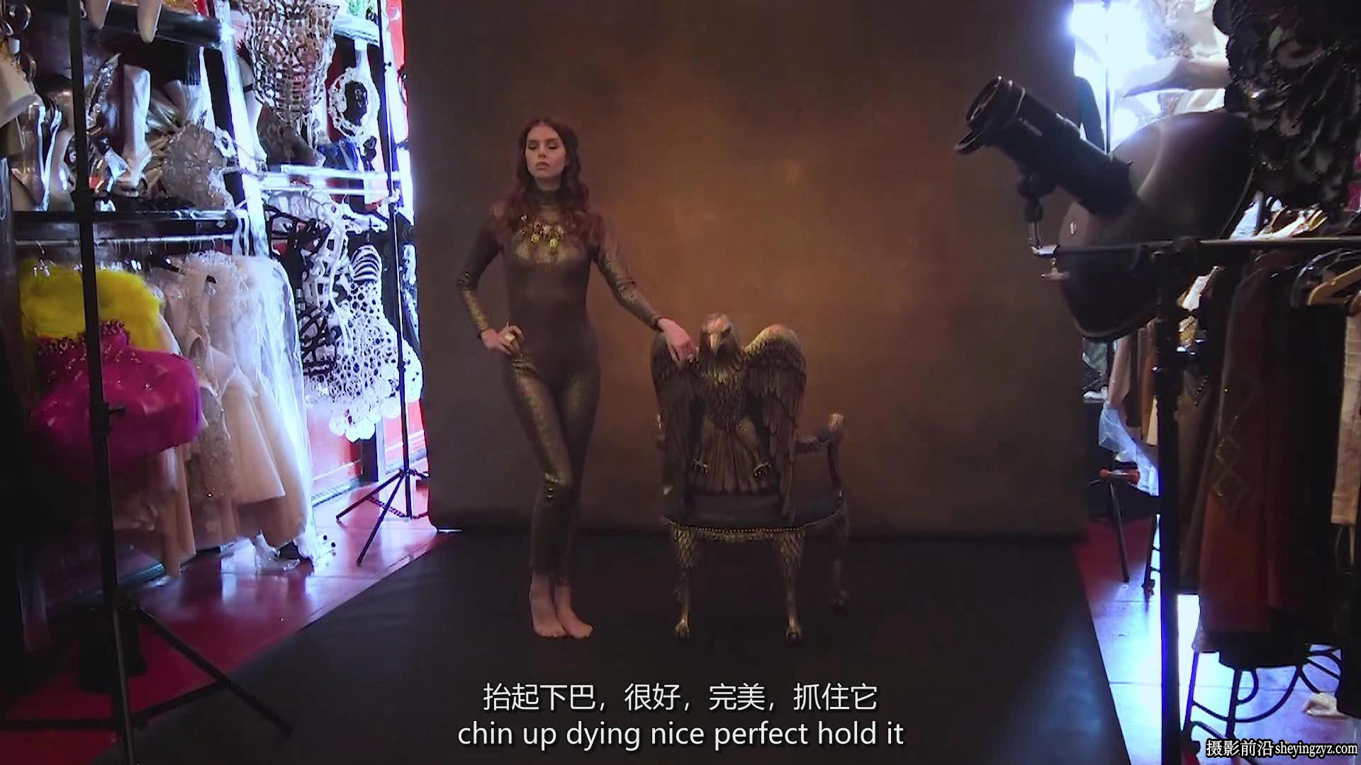 Jerry Ghionis 时尚人像摆姿布光系列-(模特MEGAN )2套合集-中英字幕