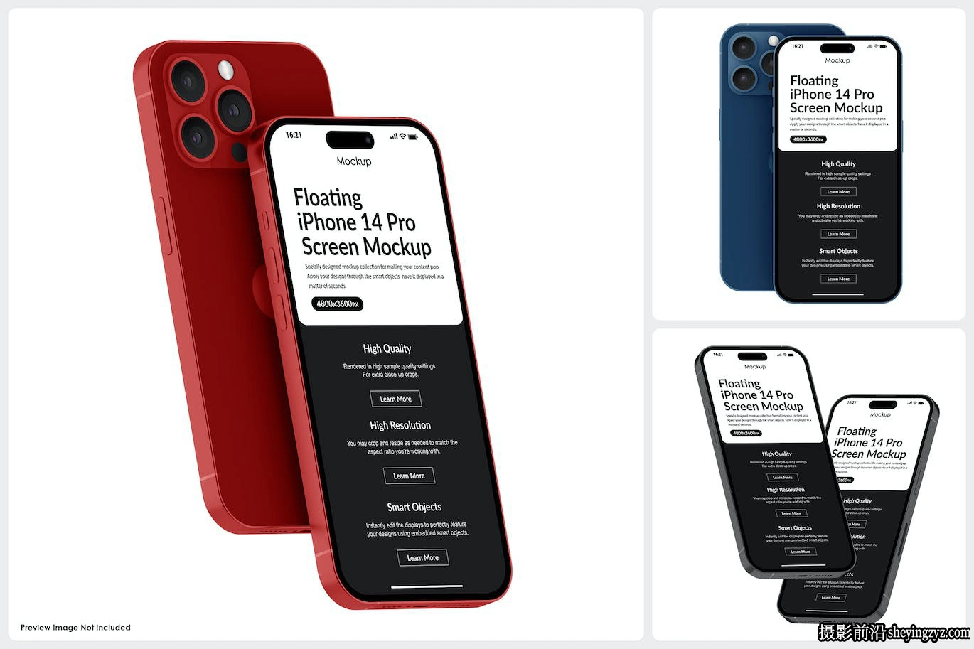 iPhone14Pro灵活角度手机样机