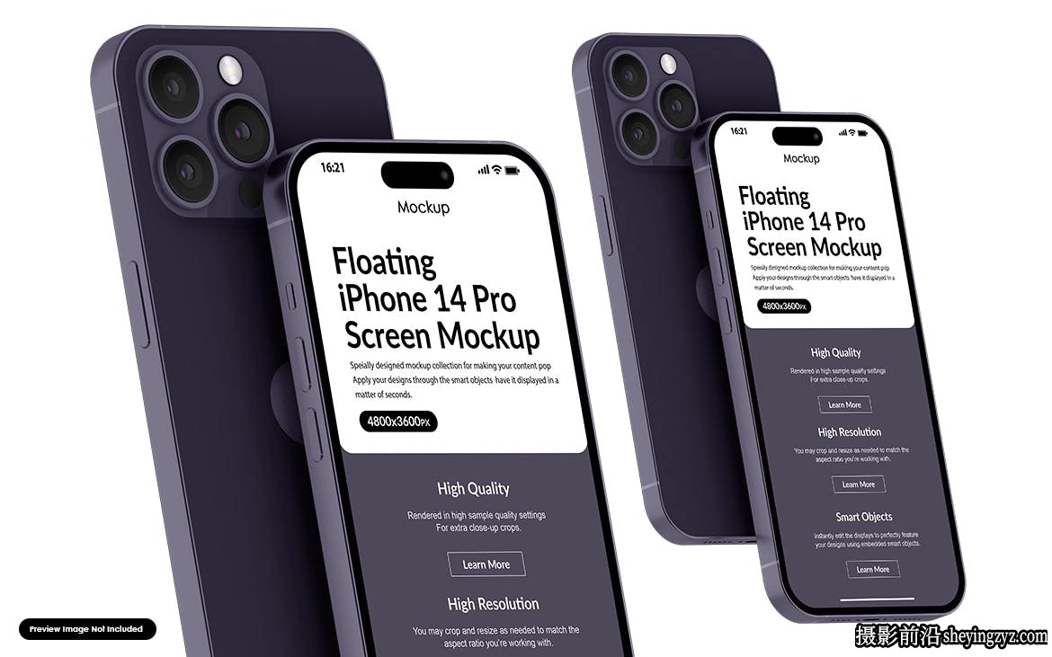 iPhone14Pro灵活角度手机样机