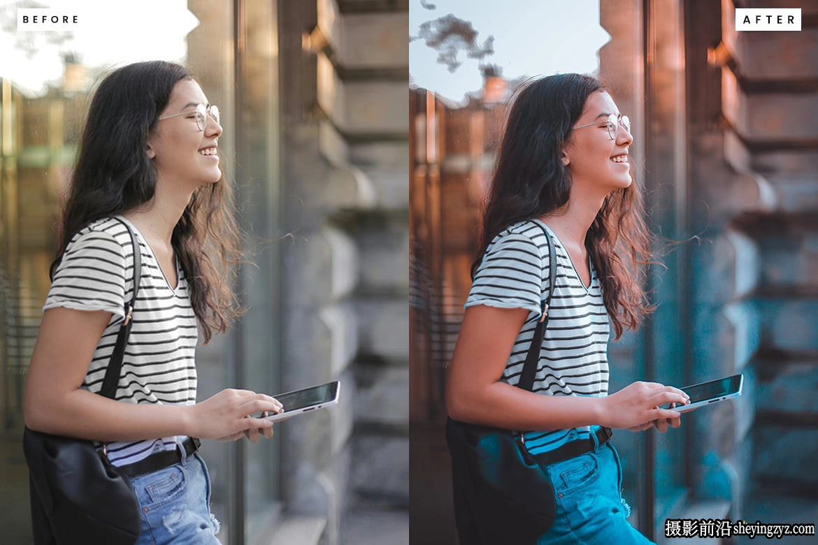 10种城市街拍电影人像Lightroom预设 City Walk Lightroom Presets