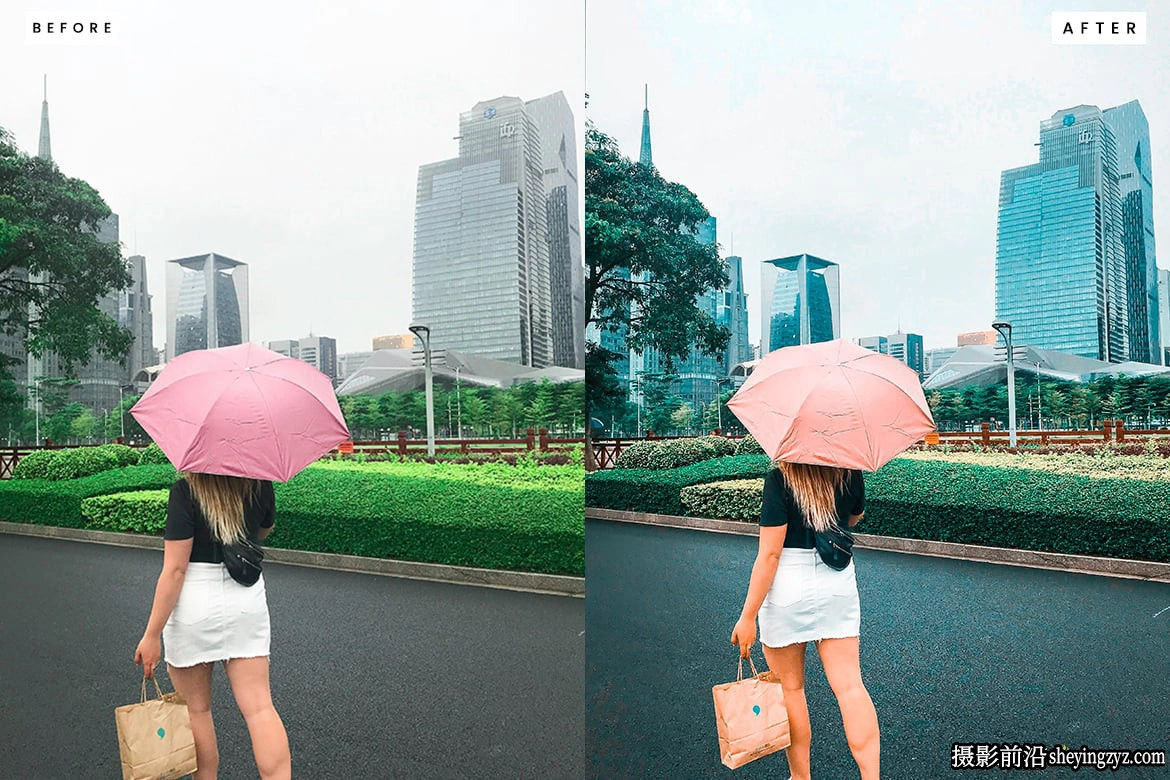 10种城市街拍电影人像Lightroom预设 City Walk Lightroom Presets