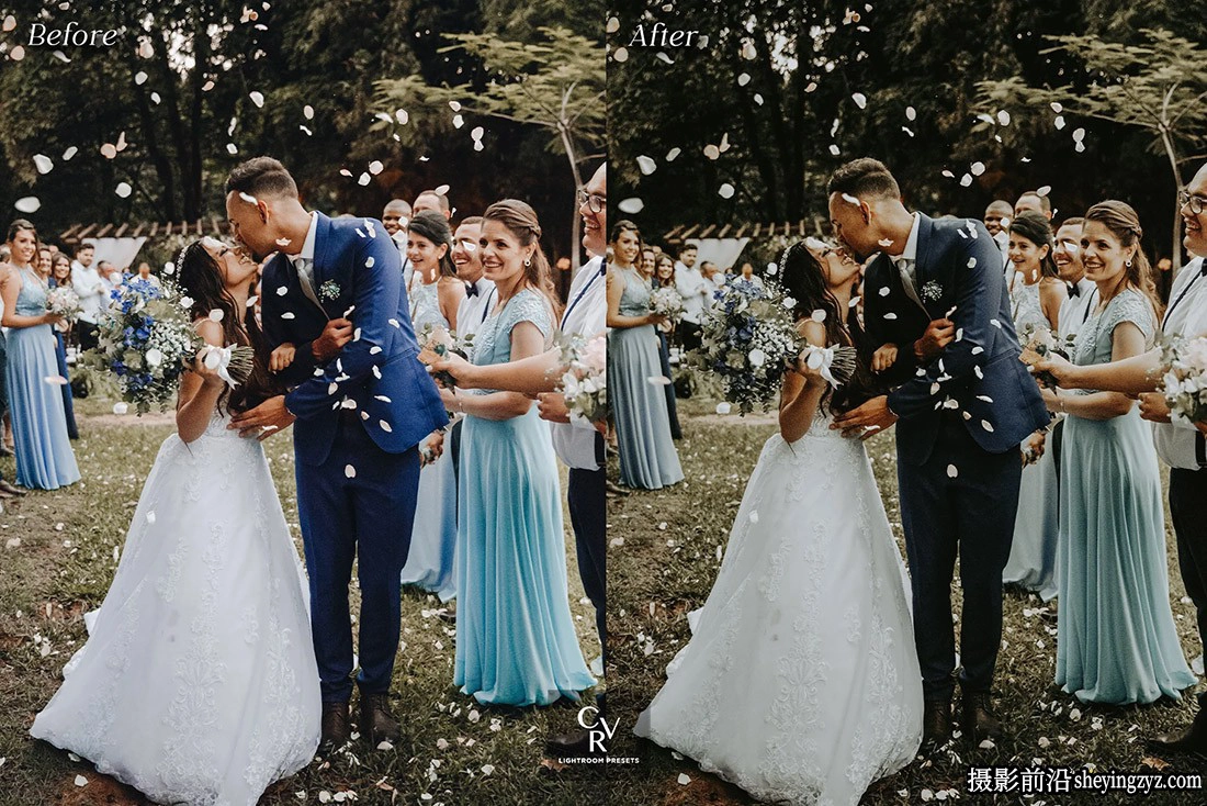 10个电影胶片婚礼lr预设及手机lr预设 Wedding Lightroom Presets
