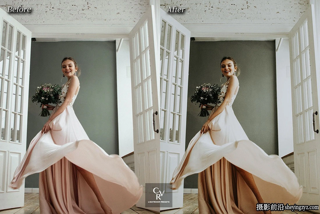 10个电影胶片婚礼lr预设及手机lr预设 Wedding Lightroom Presets