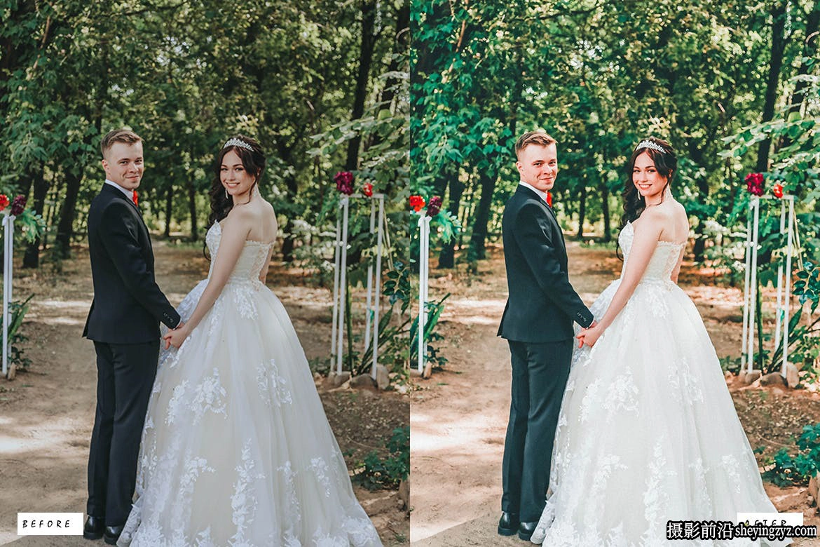 20种电影婚礼L预设及ACR预设 Wedding Cinematic Lightroom Presets