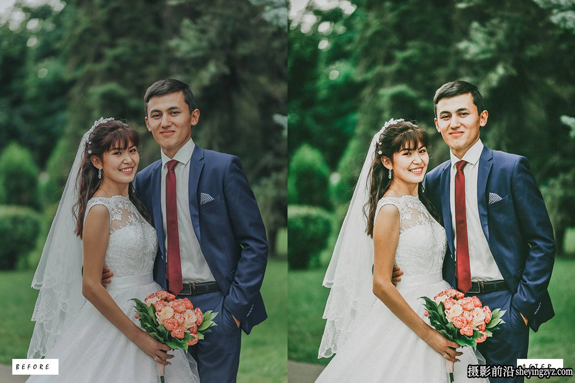 20种电影婚礼L预设及ACR预设 Wedding Cinematic Lightroom Presets