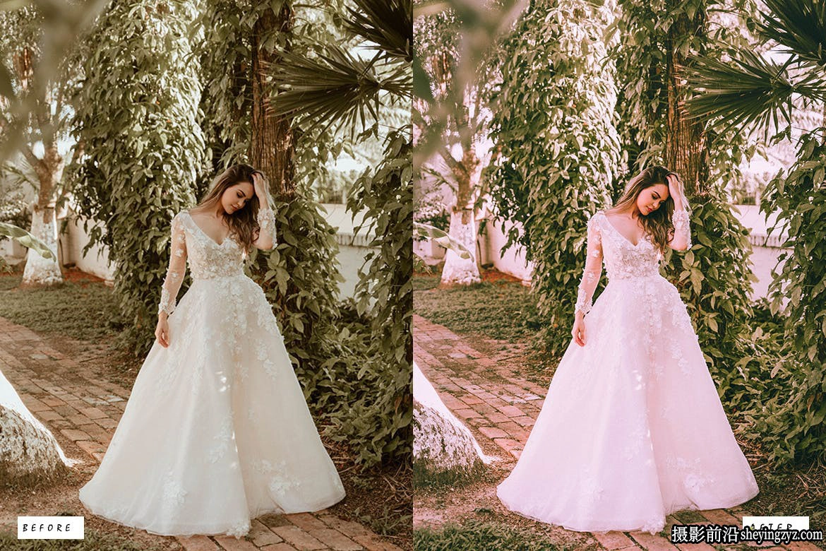 20种电影婚礼L预设及ACR预设 Wedding Cinematic Lightroom Presets