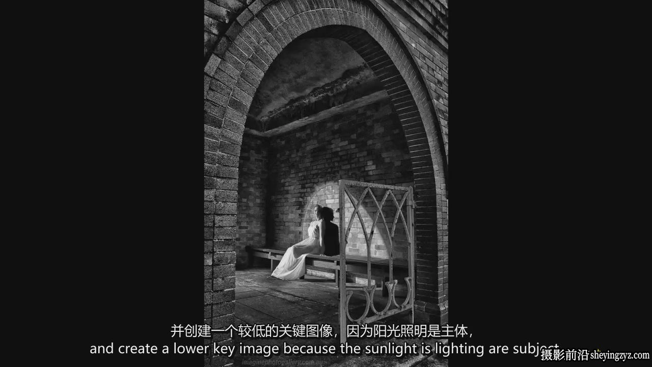 摄影师Warren Marshall弱光环境情绪电影人像摄影布光教程-中英字幕