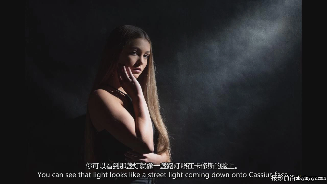 摄影师Warren Marshall弱光环境情绪电影人像摄影布光教程-中英字幕