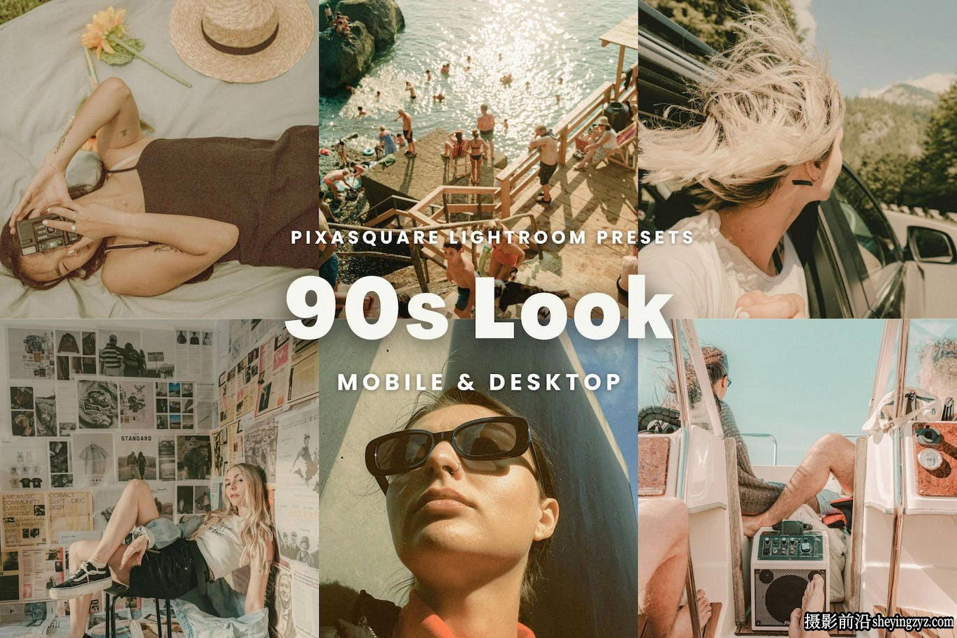 90年代电影胶片lr预设及手机lr预设 90s Look Lightroom Presets