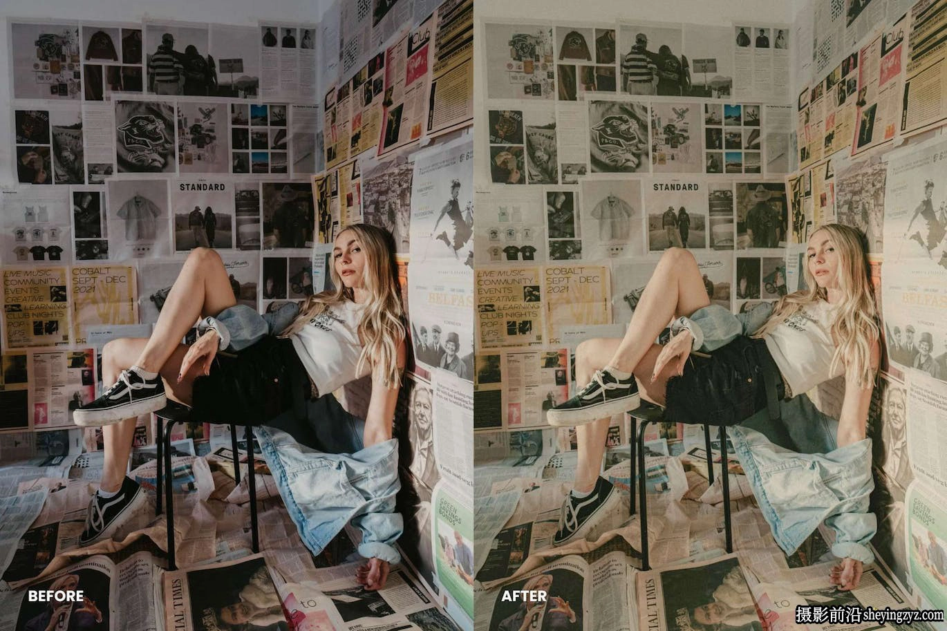 90年代电影胶片lr预设及手机lr预设 90s Look Lightroom Presets