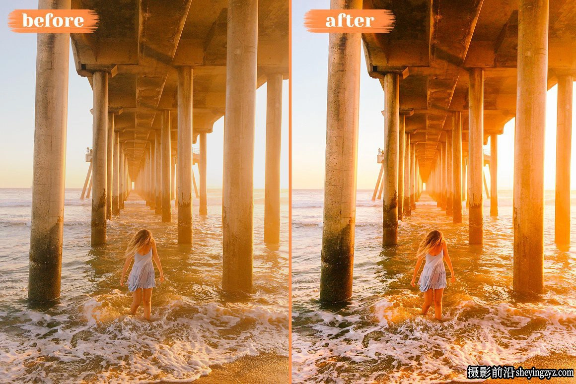 最佳黄金时段逆光人像手机版LR预设 Golden Hour Lightroom Presets