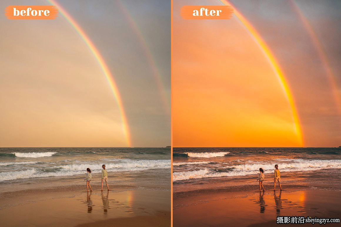 最佳黄金时段逆光人像手机版LR预设 Golden Hour Lightroom Presets