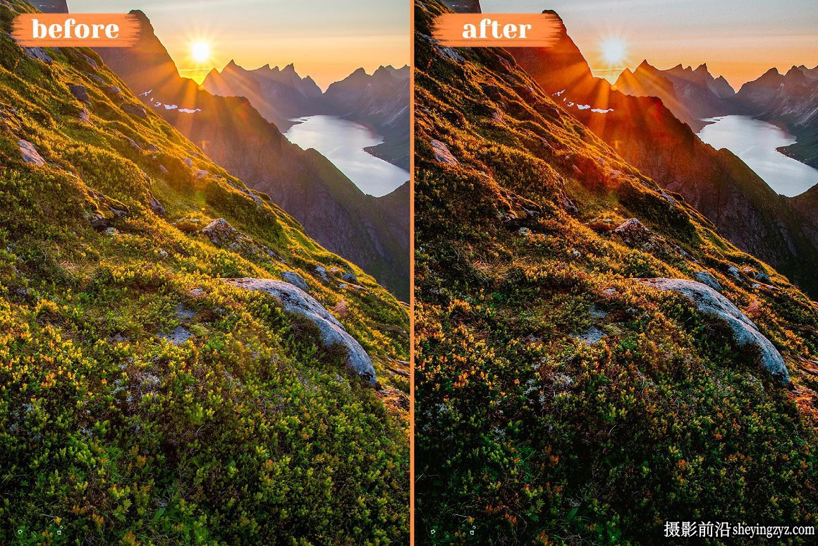 最佳黄金时段逆光人像手机版LR预设 Golden Hour Lightroom Presets