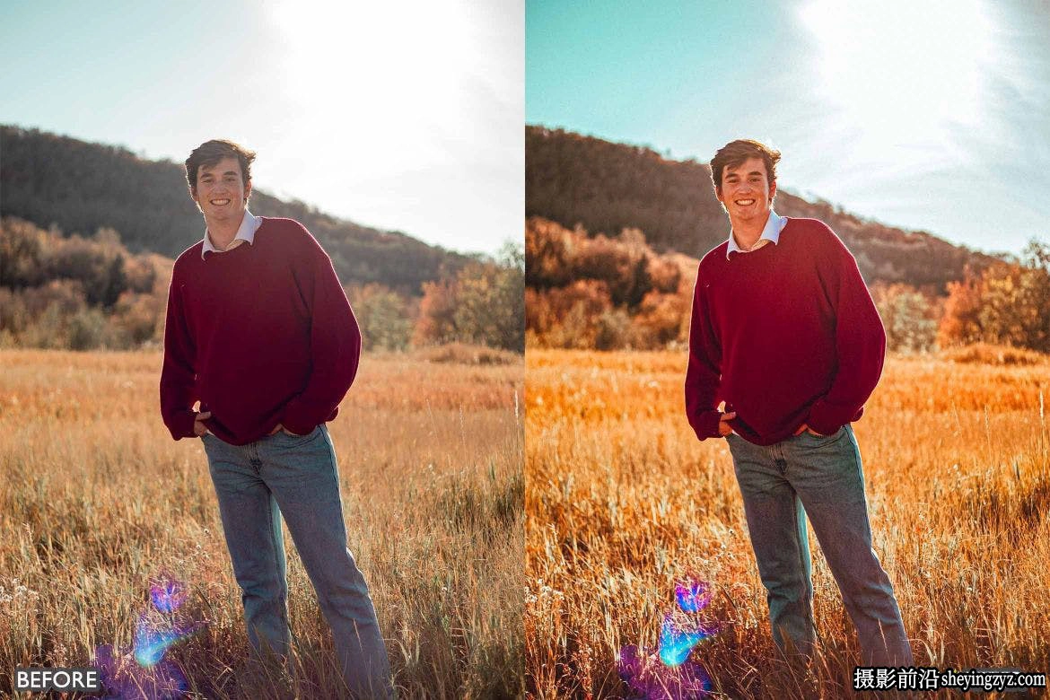 最佳秋季图像后期调色Llr预设及手机版lr预设 Best FALL PRESETS