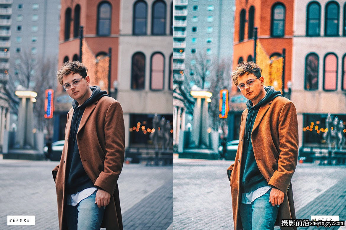 12种城市街头电影人像LR预设Street photography lightroom presets