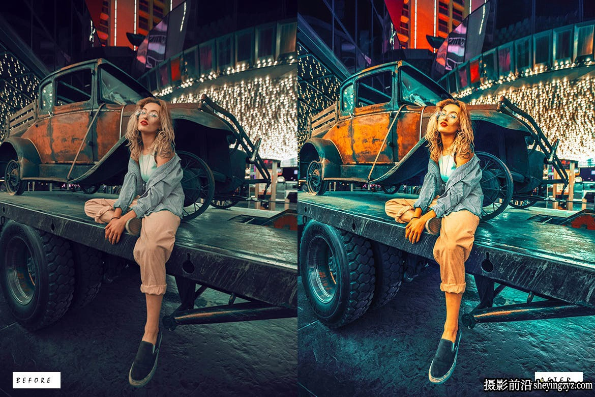 12种城市街头电影人像LR预设Street photography lightroom presets
