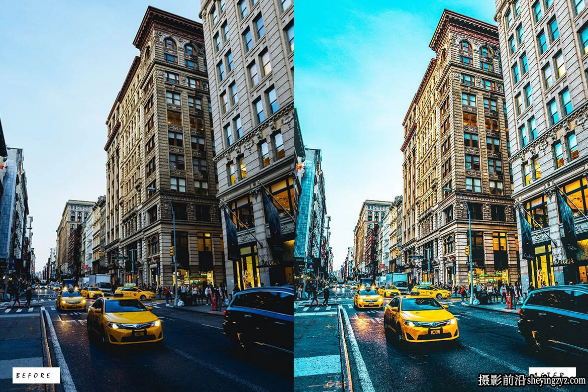 12种城市街头电影人像LR预设Street photography lightroom presets