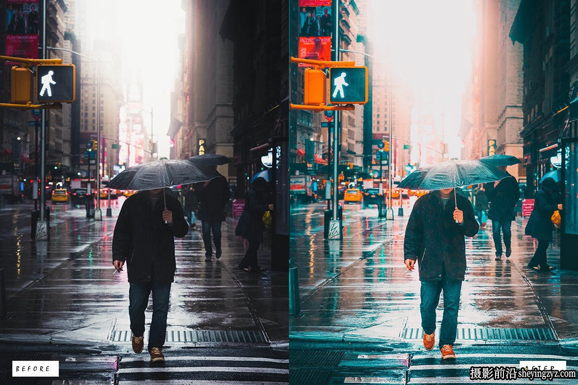 12种城市街头电影人像LR预设Street photography lightroom presets