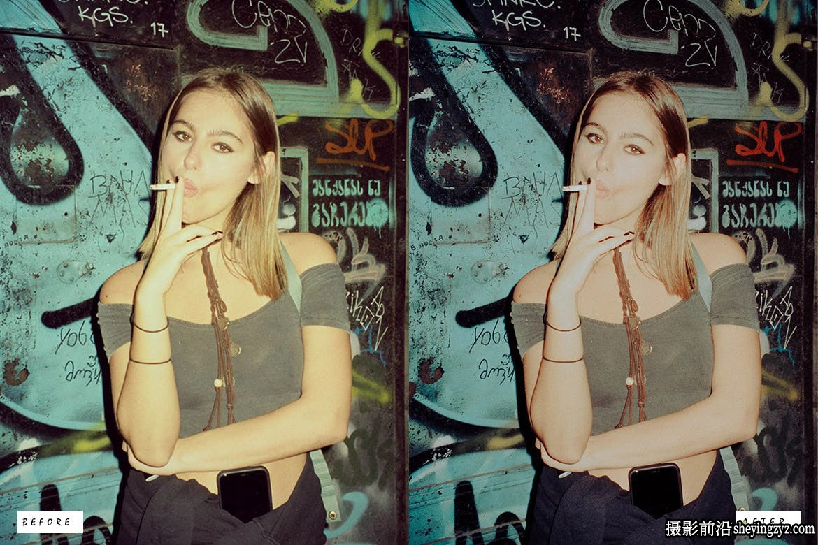 10种90年代电影胶片人像Lightroom预设90'S Film Lightroom Presets