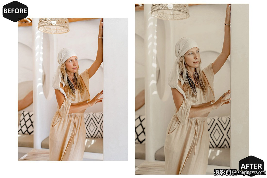 中性灰胶片网红打卡人像Lr预设Silver Pearl Lightroom Presets