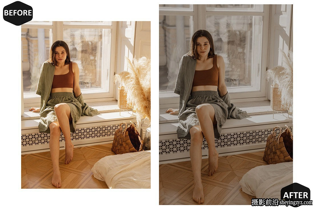 中性灰胶片网红打卡人像Lr预设Silver Pearl Lightroom Presets
