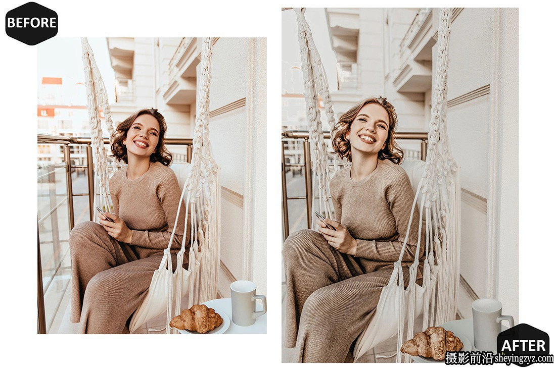 中性灰胶片网红打卡人像Lr预设Silver Pearl Lightroom Presets