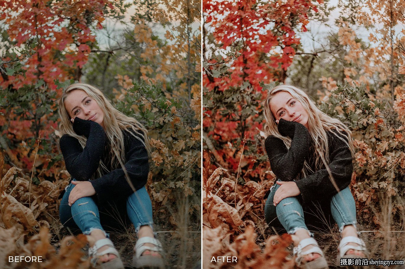 苹果派温暖电影胶片人像LR预设 Apple Pie Lightroom Presets