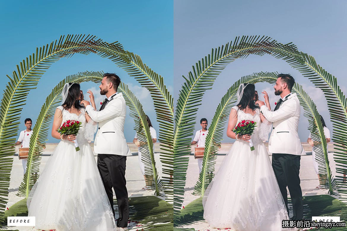 20种梦幻婚礼胶片人像lr预设 Matte Wedding Lightroom Presets