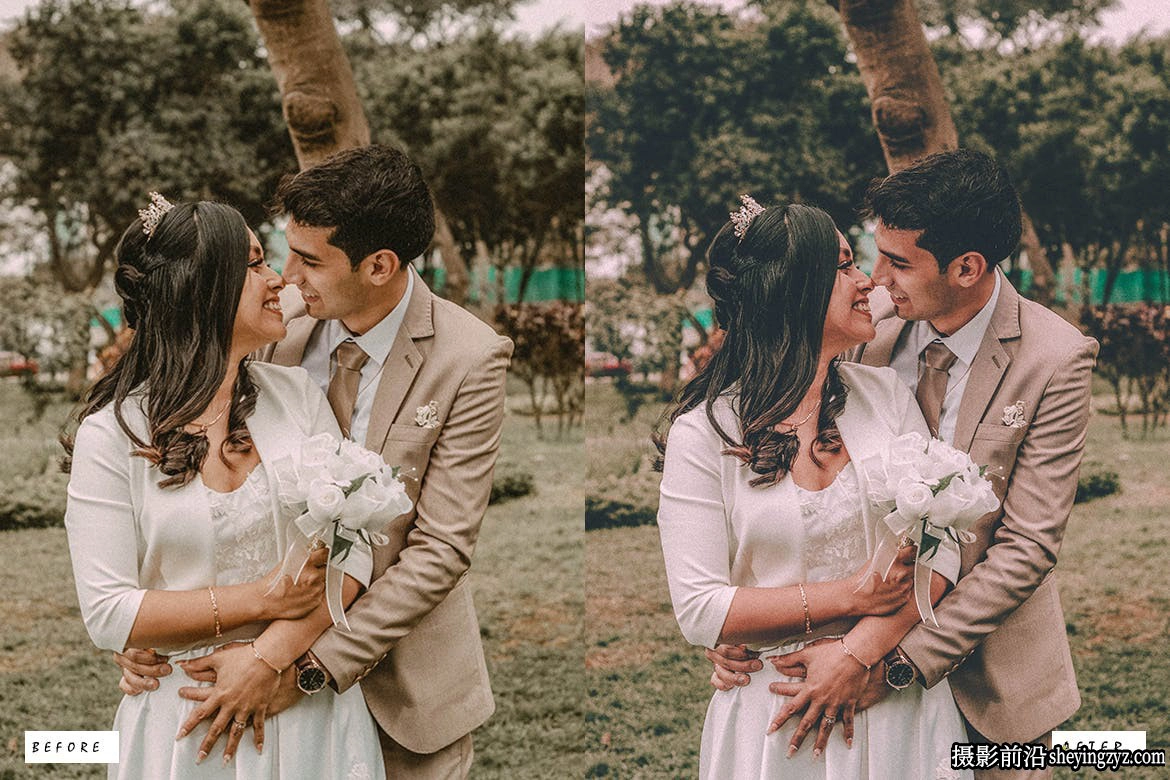 20种梦幻婚礼胶片人像lr预设 Matte Wedding Lightroom Presets