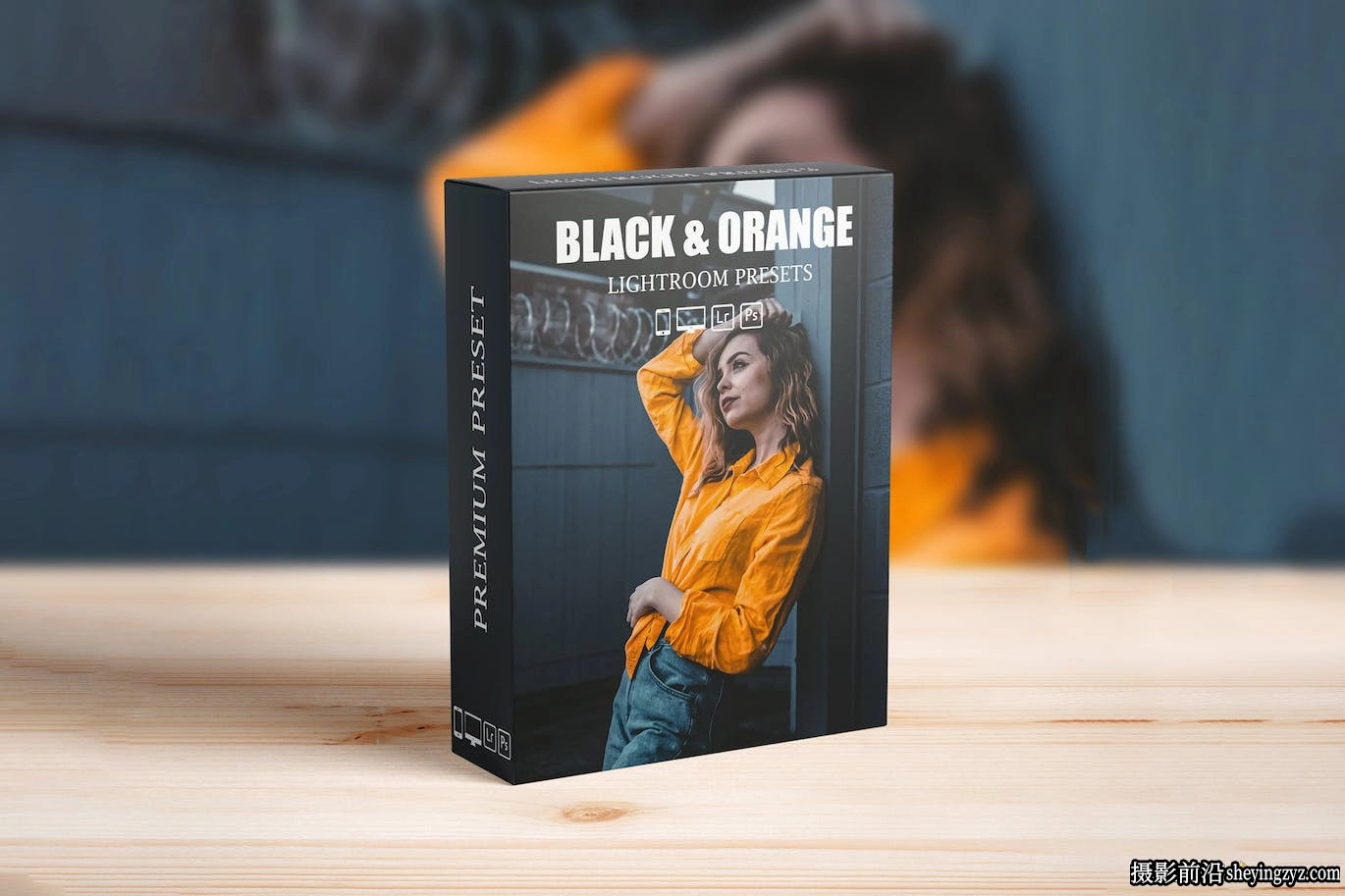 橙黑色电影色彩LR预设 Dark Moody and Orange Street Presets