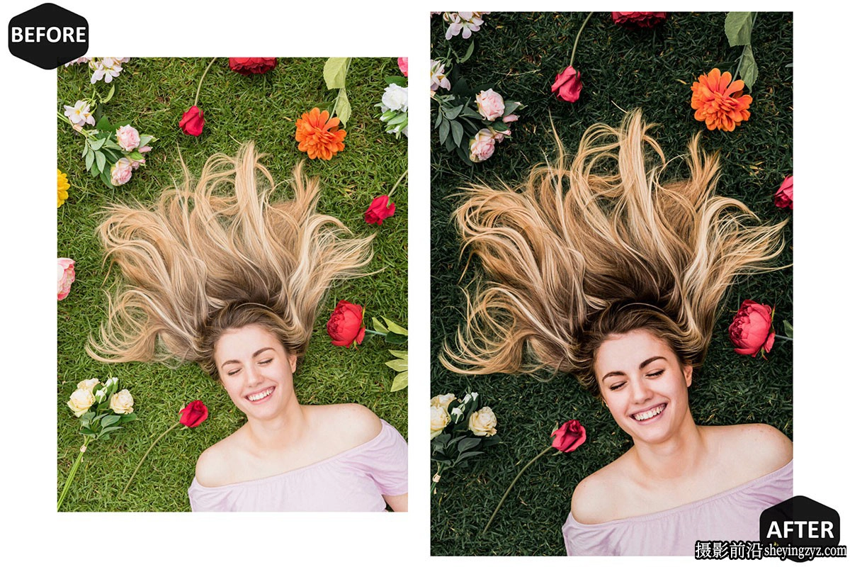 春季人像调色lr预设及PS动作 Sounds of Spring Lightroom Presets