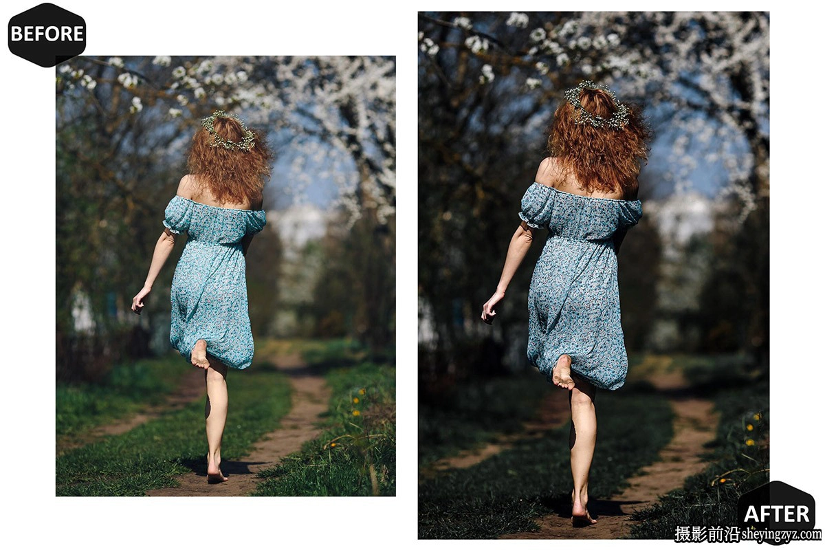 春季人像调色lr预设及PS动作 Sounds of Spring Lightroom Presets