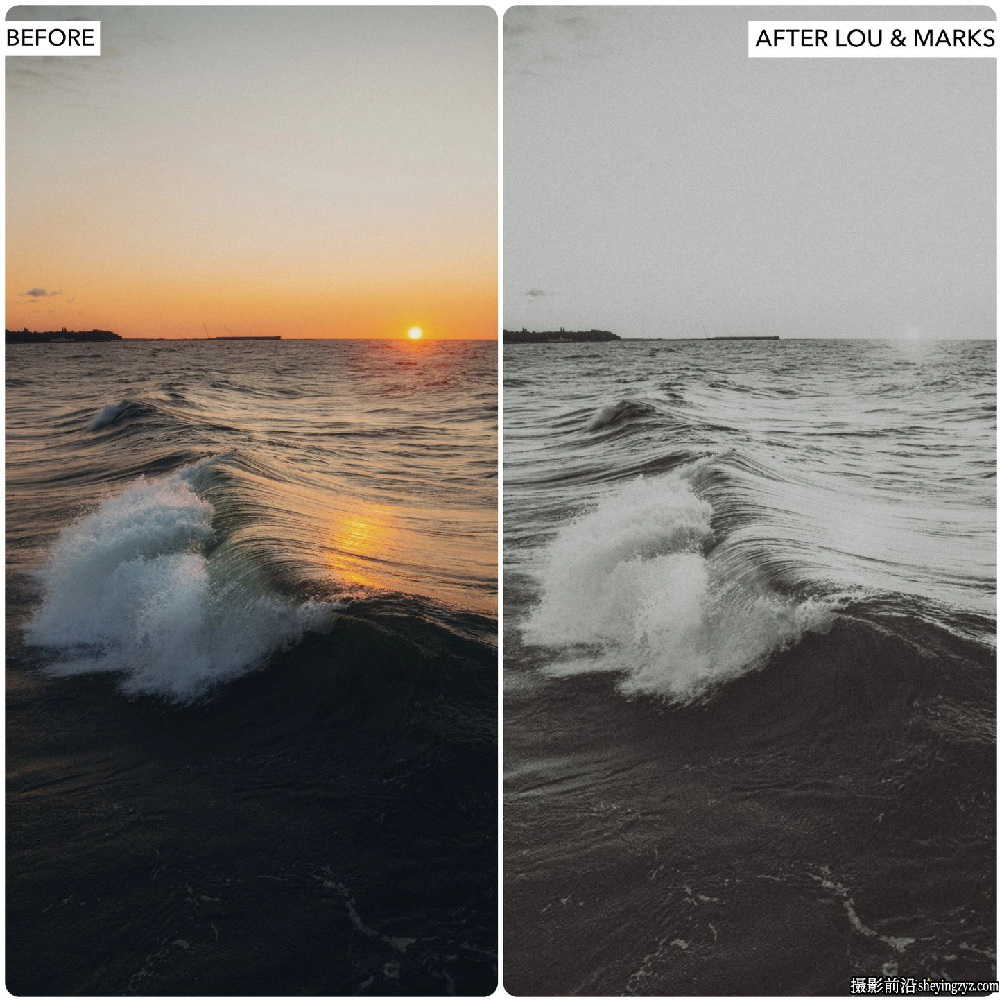 老式黑白电影胶片r预设 LouMarks Vintage B&amp;W Lightroom Presets