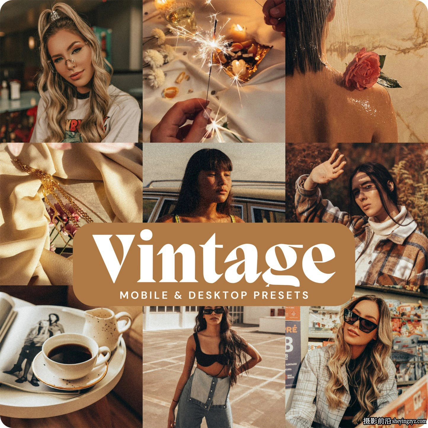 复古电影颗粒胶片Lr预设 LouMarks-Vintage Film Lightroom Presets