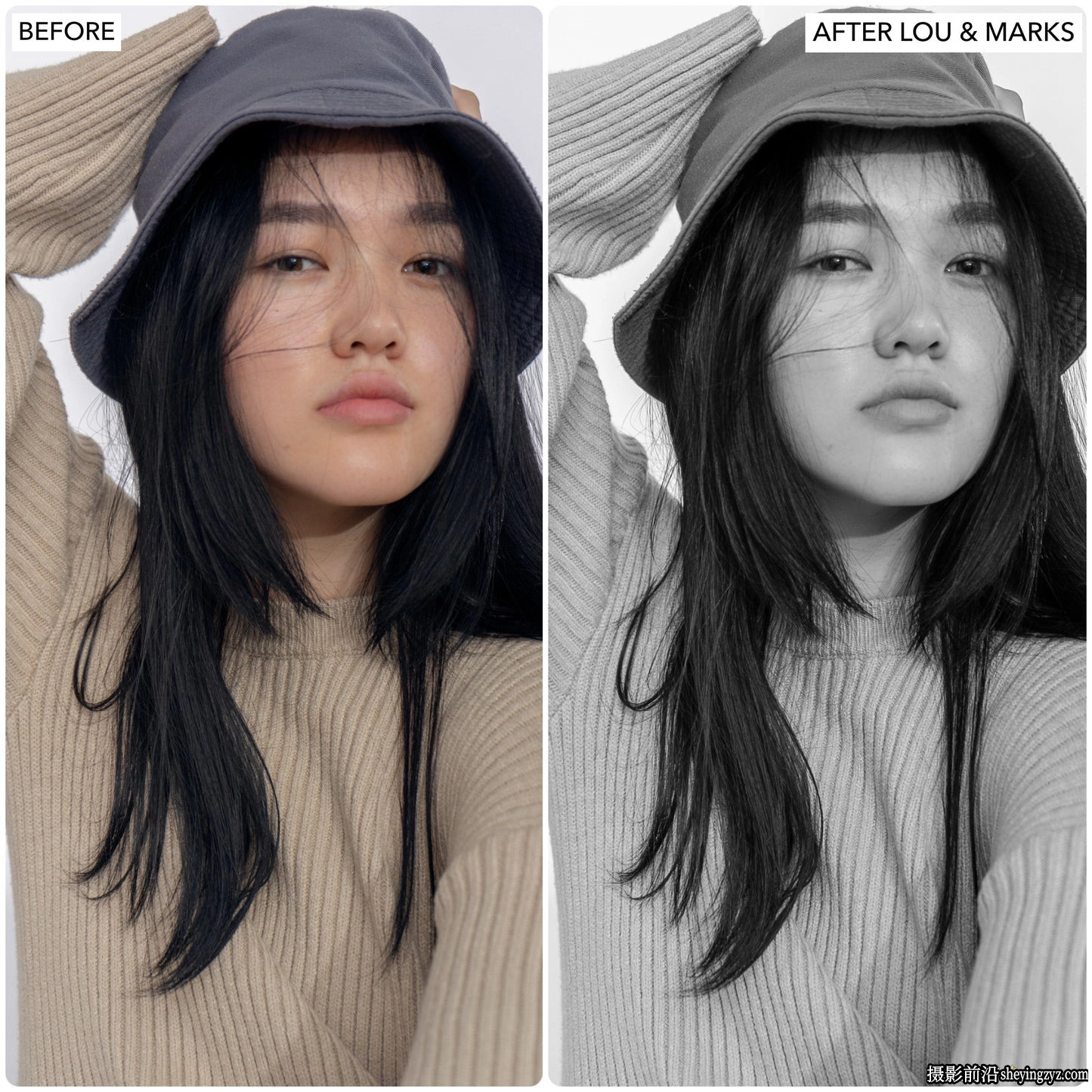 经典黑白胶片LR预设及ACR预设 LouMarks Black &amp; White Presets