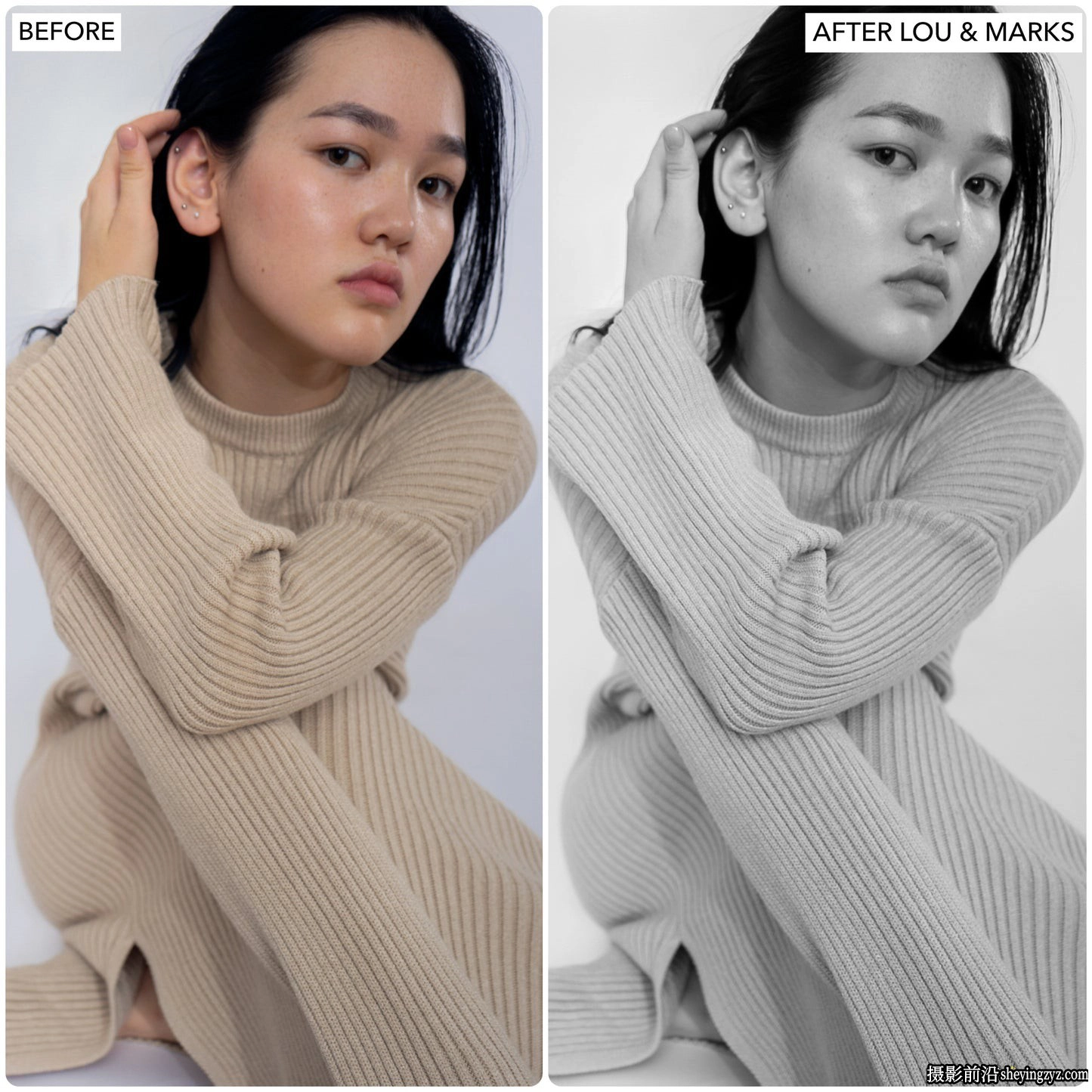 经典黑白胶片LR预设及ACR预设 LouMarks Black &amp; White Presets