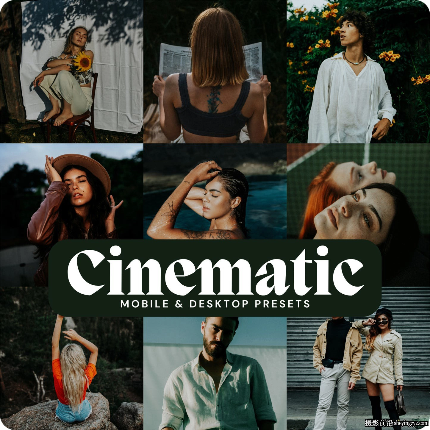 电影美学胶片Lr预设 LOUMARKS Cinematic Film Lightroom Presets