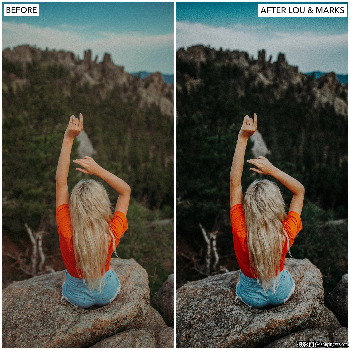 电影美学胶片Lr预设 LOUMARKS Cinematic Film Lightroom Presets