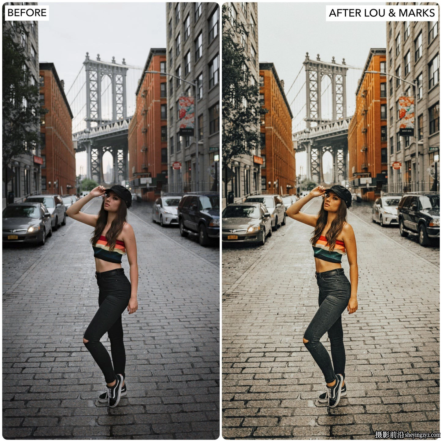 复古电影INS网红人像Lr预设LOUMARKS Insta Style Lightroom Presets