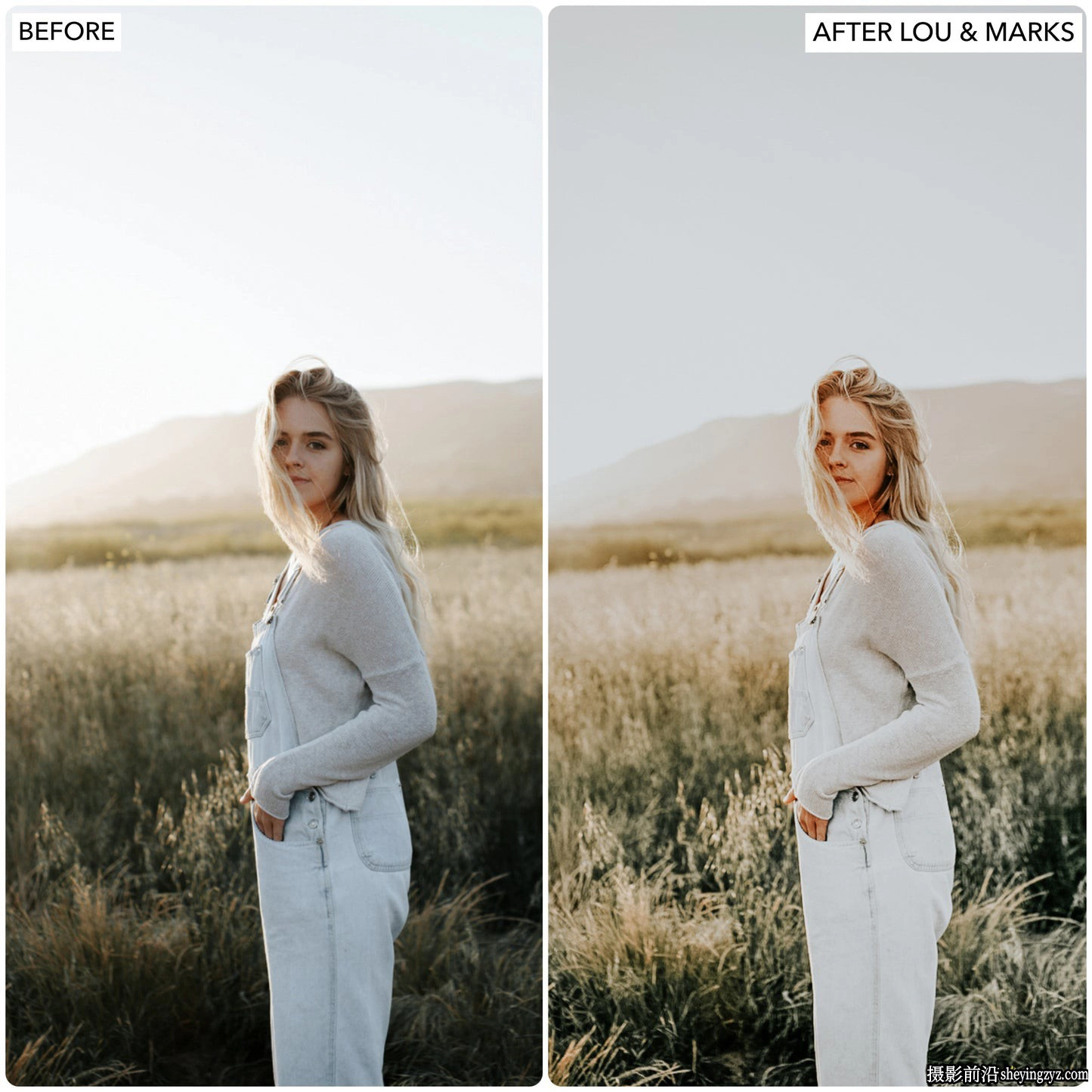 10种奶油胶片忧郁人像Lr预设 LouMarks Creamy Lightroom Presets