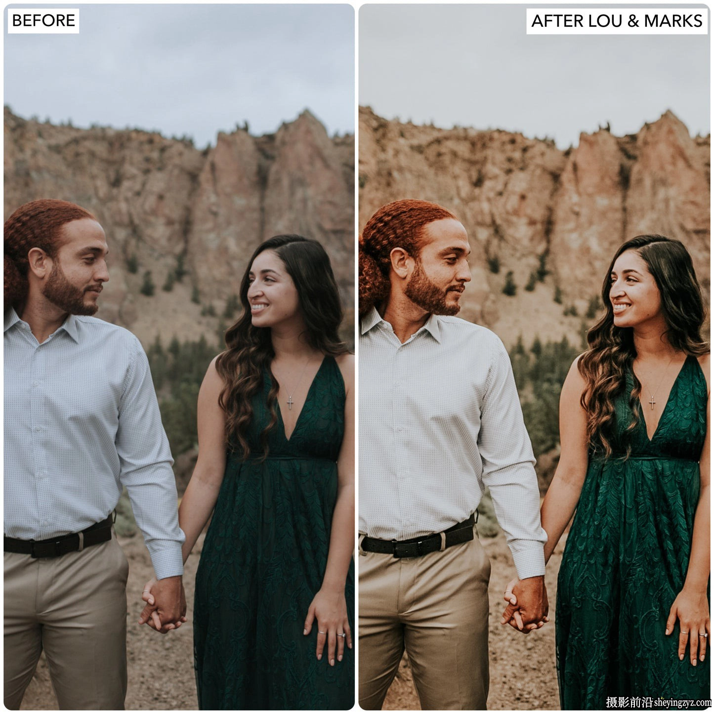 10种奶油胶片忧郁人像Lr预设 LouMarks Creamy Lightroom Presets