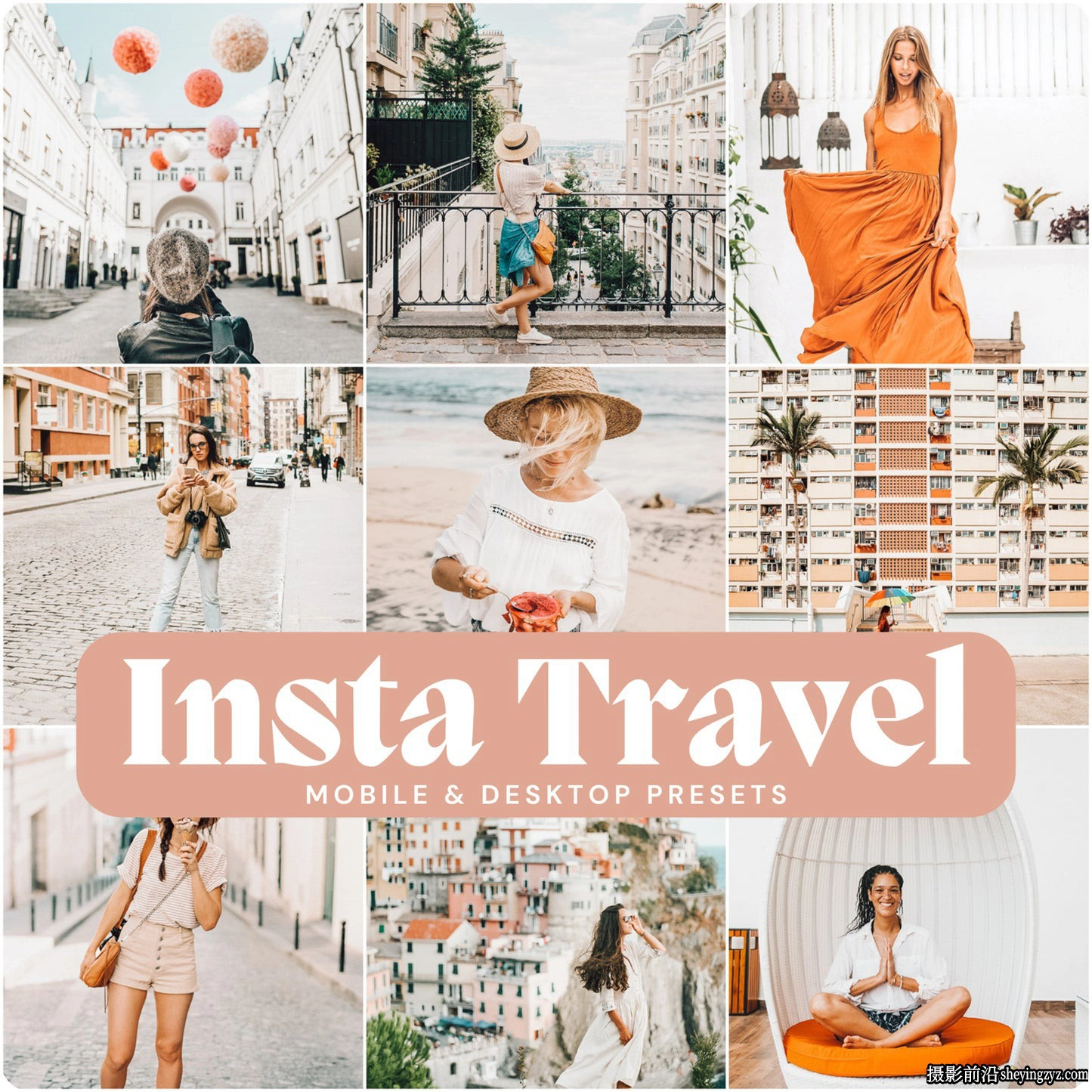 INS网红打卡人像Lr预设 LouMarks -Summer Mood Lightroom Presets