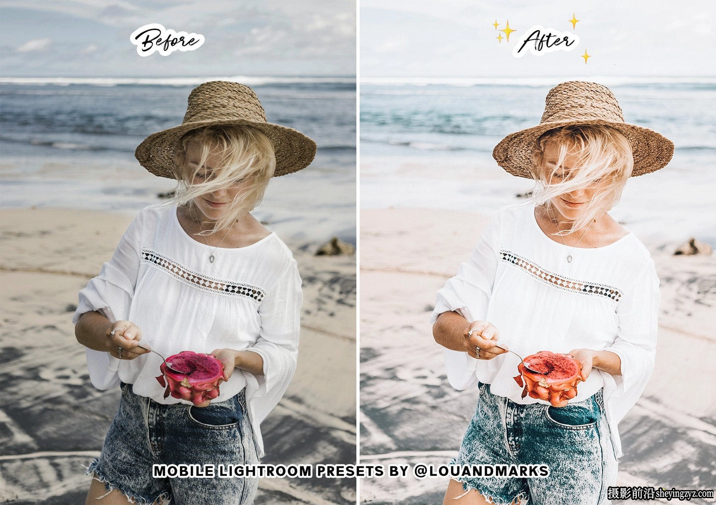 INS网红打卡人像Lr预设 LouMarks -Summer Mood Lightroom Presets