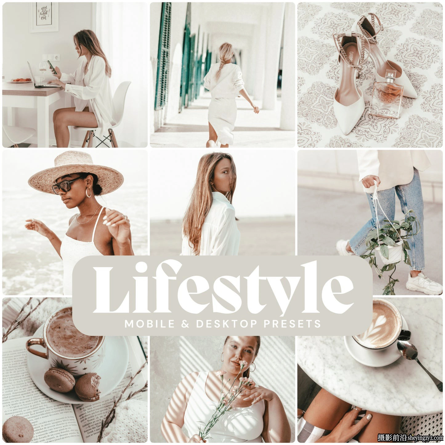 INS网红极简风格Lr预设 LouMarks-Vintage Mood Lightroom Presets